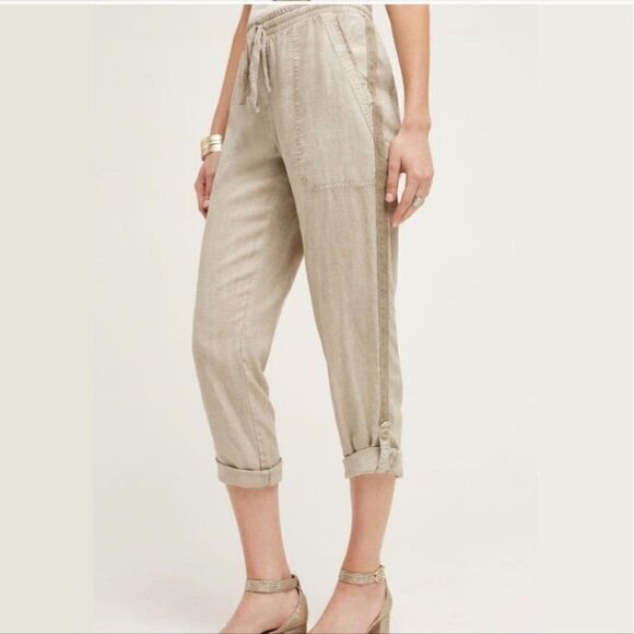ANTHROPOLOGIE Cloth & Stone Convertible Joggers - Picture 2 of 11